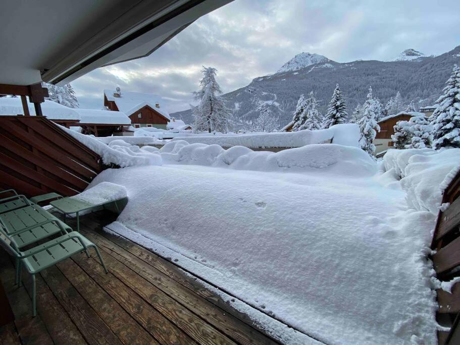 4 Pers Grande Terrasse Vue Pistes Appartement